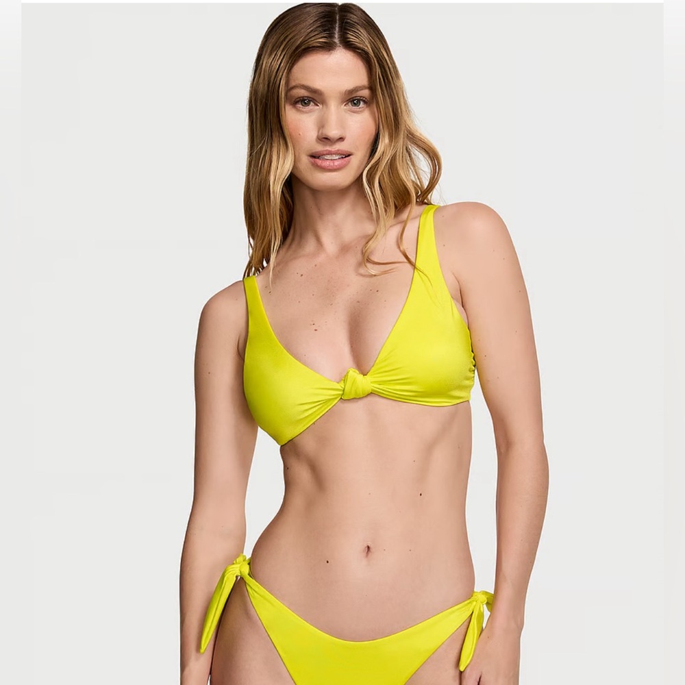 Victoria Secret Knotted Bralette Bikini Top